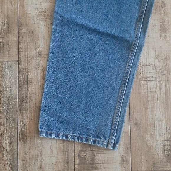 Levi's 540 Orange Tab Relaxed Jeans 90s EUC 42x32 Measures 42x32 - Picture 9 of 12